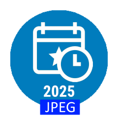 Termine 2025 als JPG-Bild